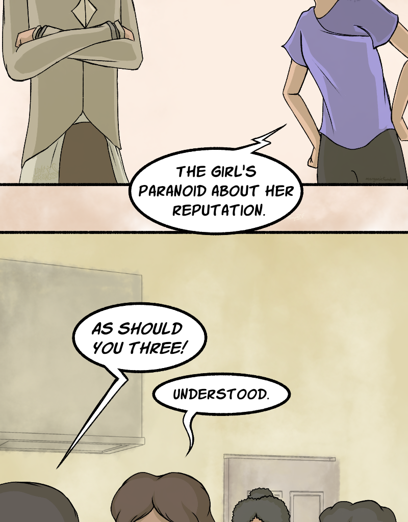 Light Rising - Episode 16, Page 4: Stuck Together Pages 47,48,49&50