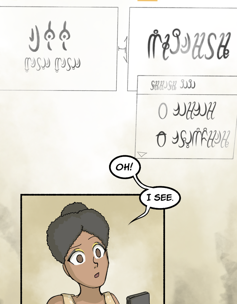 Light Rising - Episode 16, Page 5: Stuck Together Pages 47,48,49&50