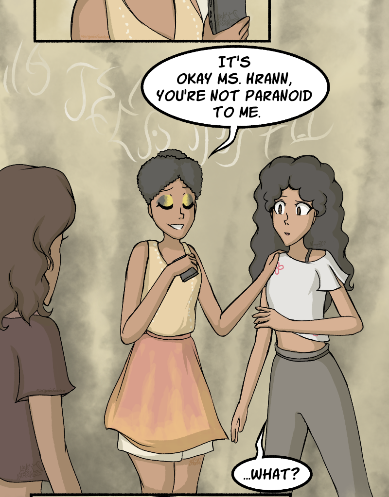 Light Rising - Episode 16, Page 5: Stuck Together Pages 47,48,49&50