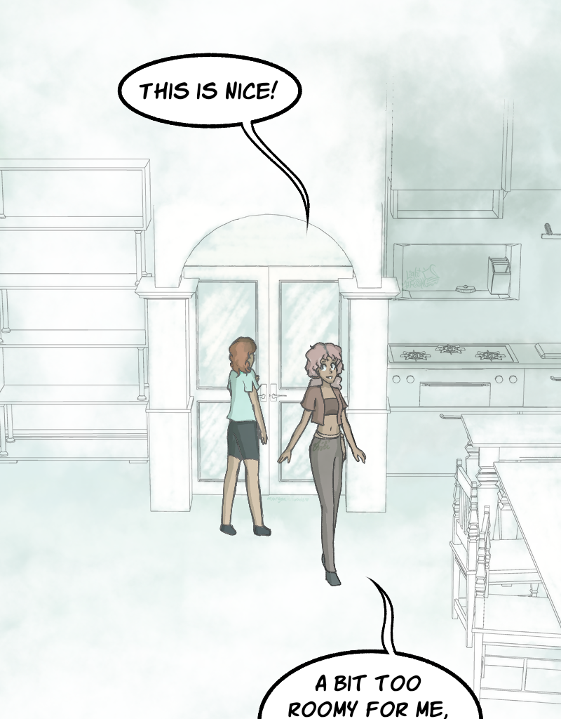 Light Rising - Episode 17, Page 1: Stuck Together Pages 51,52&53