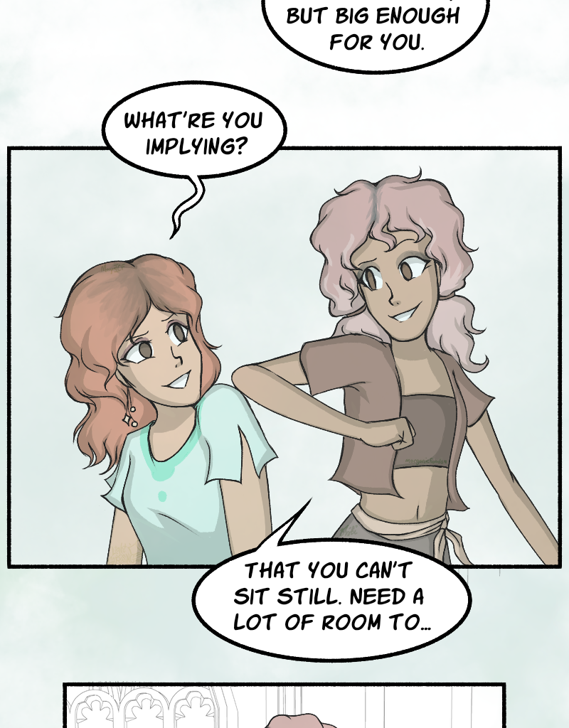 Light Rising - Episode 17, Page 1: Stuck Together Pages 51,52&53
