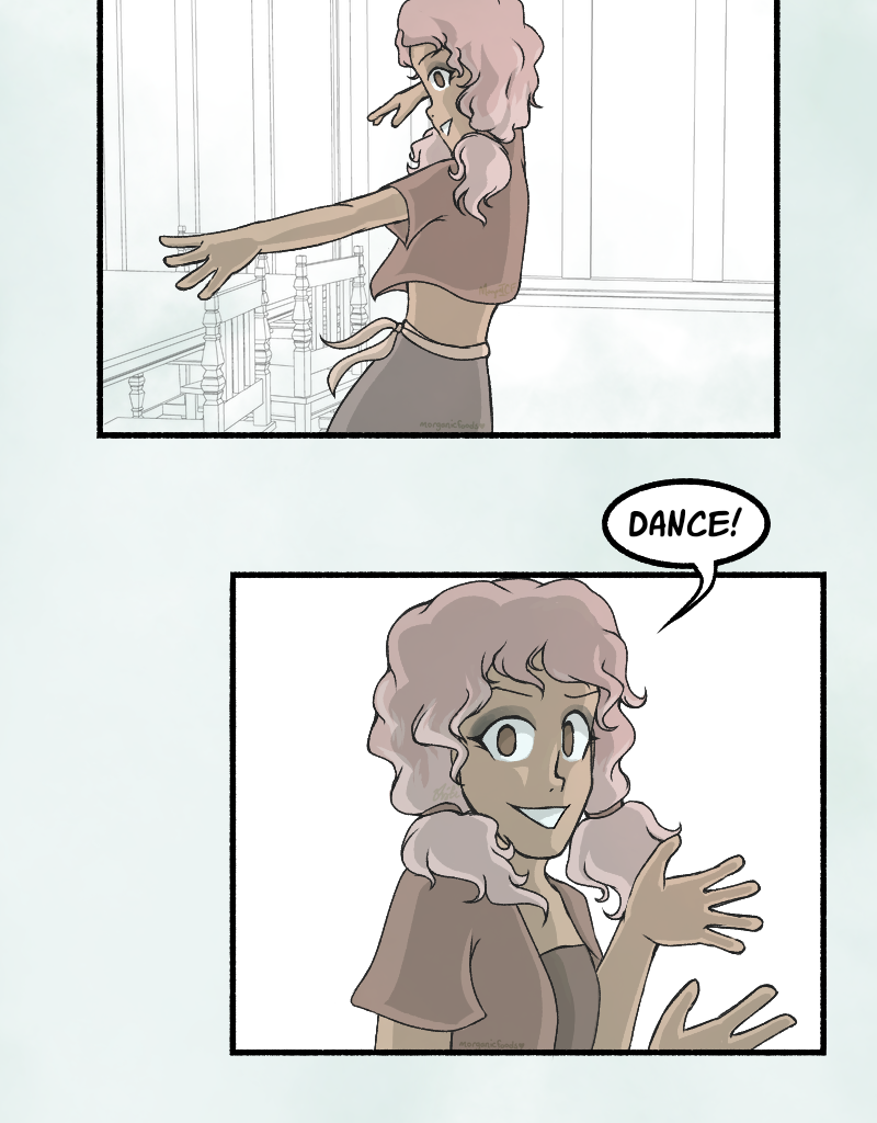 Light Rising - Episode 17, Page 1: Stuck Together Pages 51,52&53