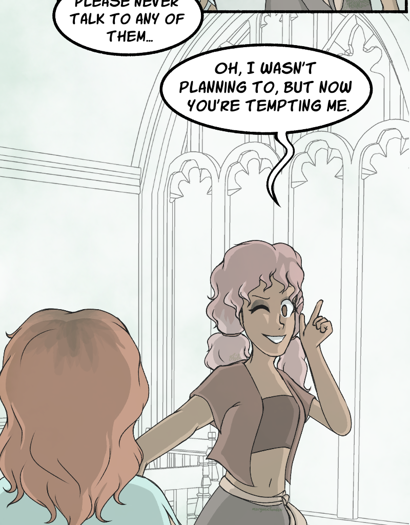 Light Rising - Episode 17, Page 1: Stuck Together Pages 51,52&53