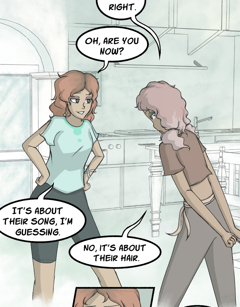 Light Rising - Episode 17, Page 2: Stuck Together Pages 51,52&53