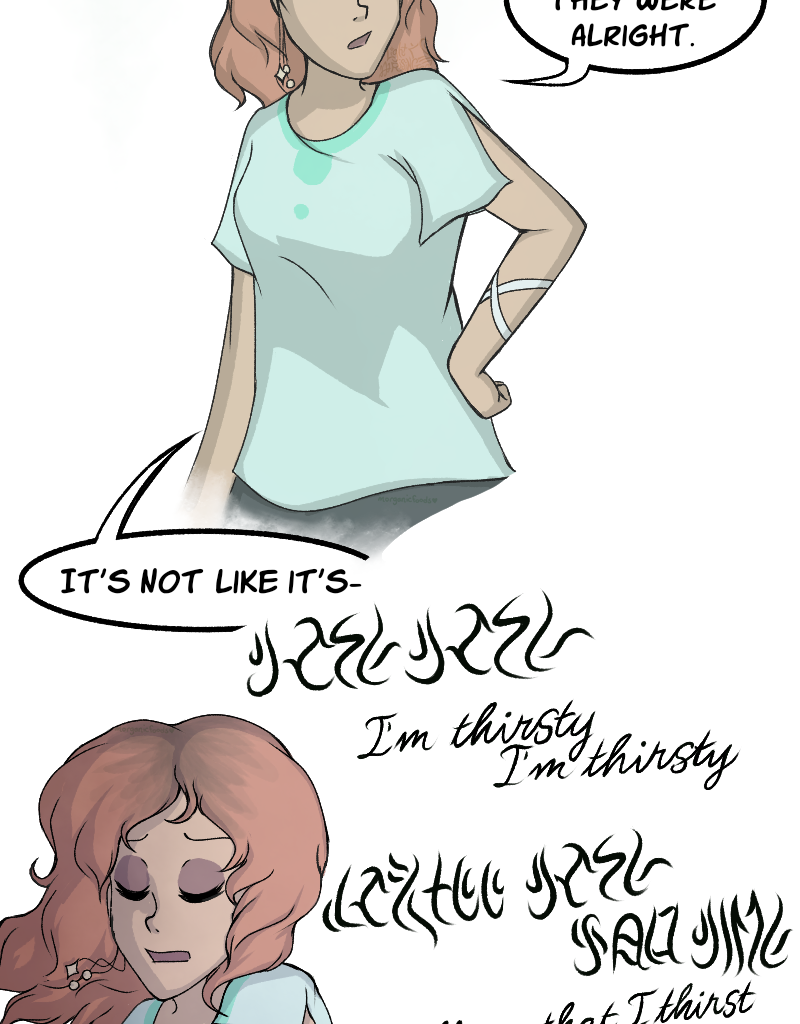 Light Rising - Episode 17, Page 2: Stuck Together Pages 51,52&53