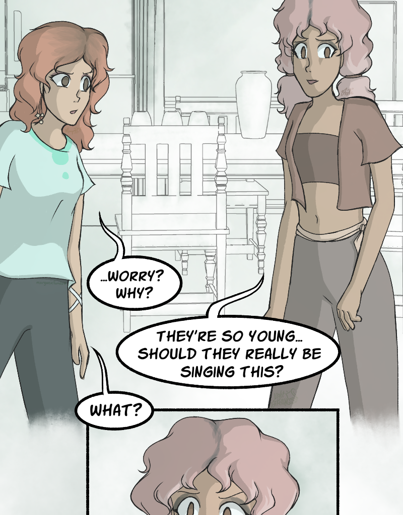 Light Rising - Episode 17, Page 2: Stuck Together Pages 51,52&53