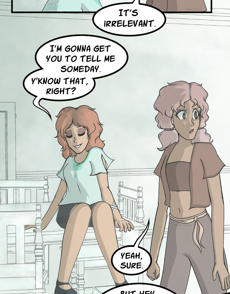 Light Rising - Episode 17, Page 3: Stuck Together Pages 51,52&53