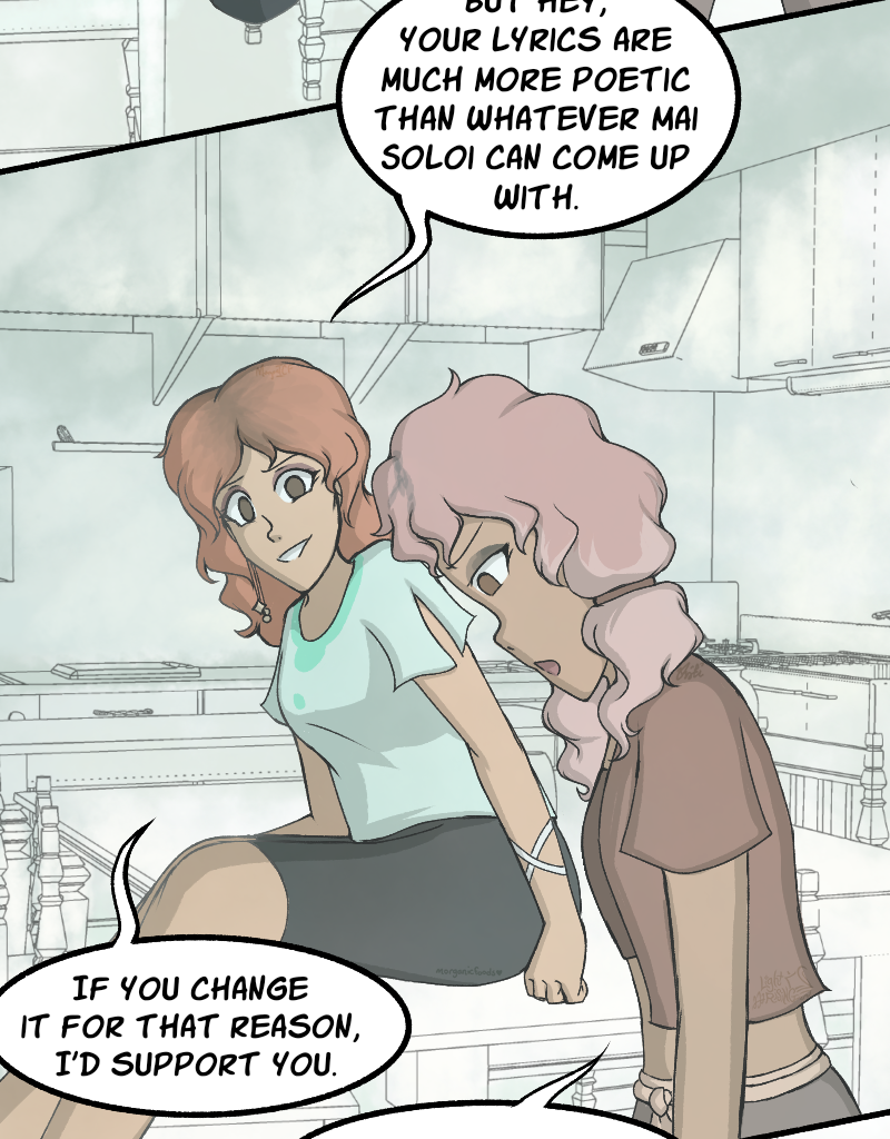 Light Rising - Episode 17, Page 3: Stuck Together Pages 51,52&53