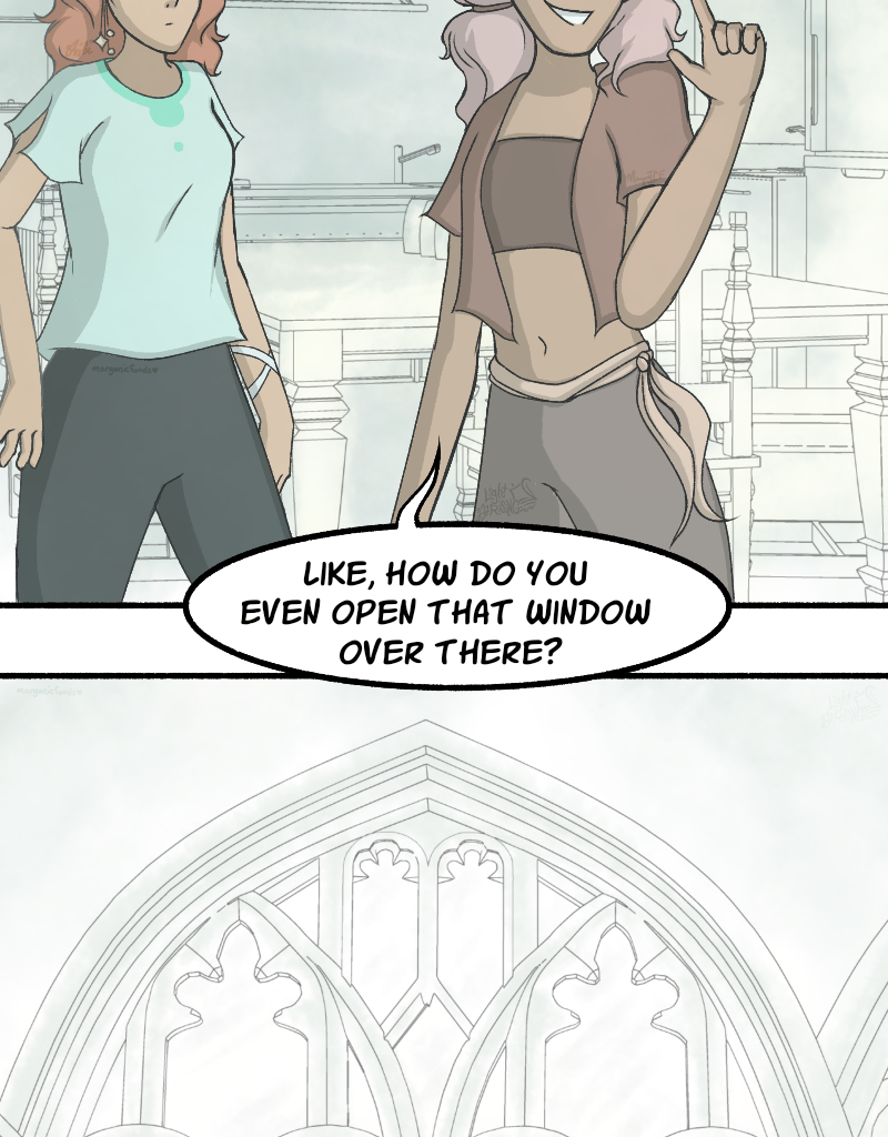 Light Rising - Episode 17, Page 3: Stuck Together Pages 51,52&53