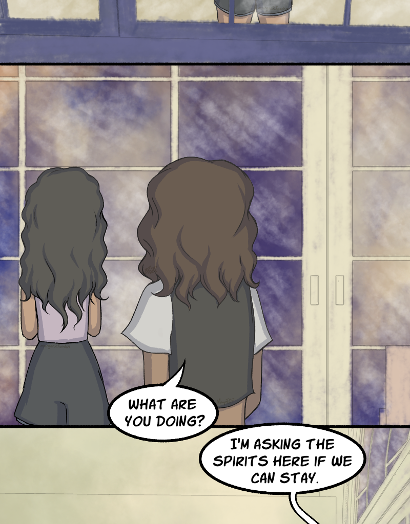Light Rising - Episode 18, Page 1: Stuck Together Pages 54,55,56&57