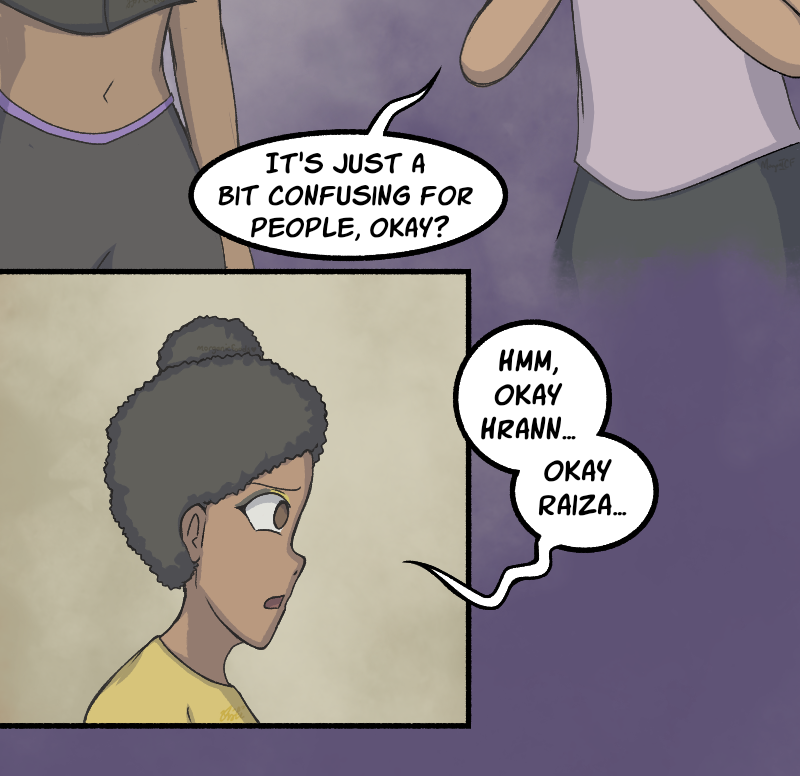 Light Rising - Episode 18, Page 1: Stuck Together Pages 54,55,56&57
