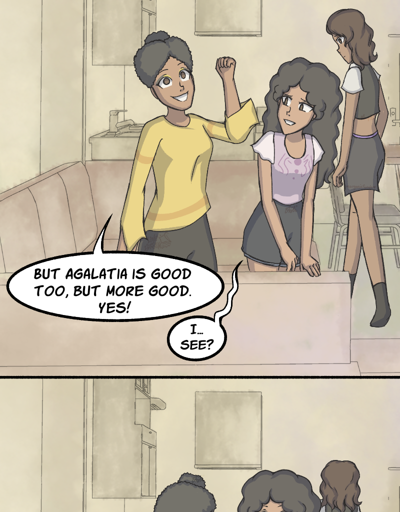 Light Rising - Episode 18, Page 2: Stuck Together Pages 54,55,56&57