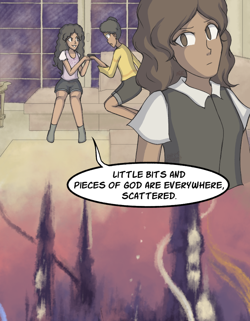 Light Rising - Episode 18, Page 2: Stuck Together Pages 54,55,56&57