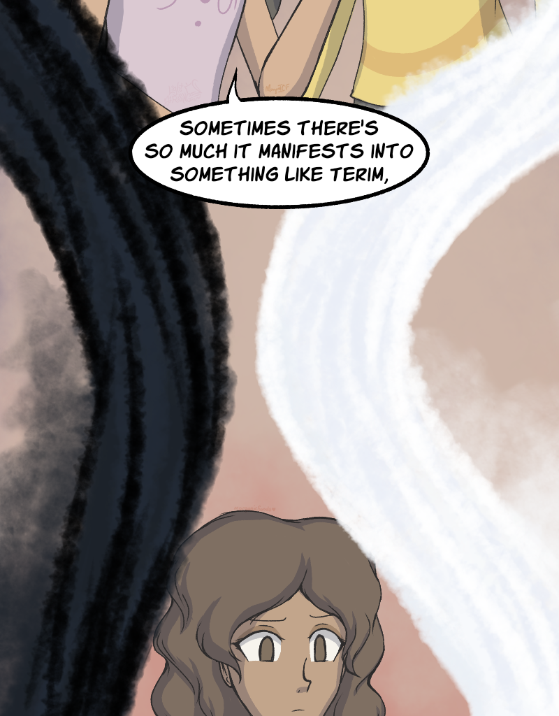 Light Rising - Episode 18, Page 2: Stuck Together Pages 54,55,56&57