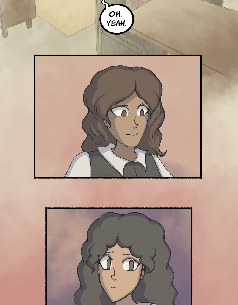 Light Rising - Episode 18, Page 4: Stuck Together Pages 54,55,56&57