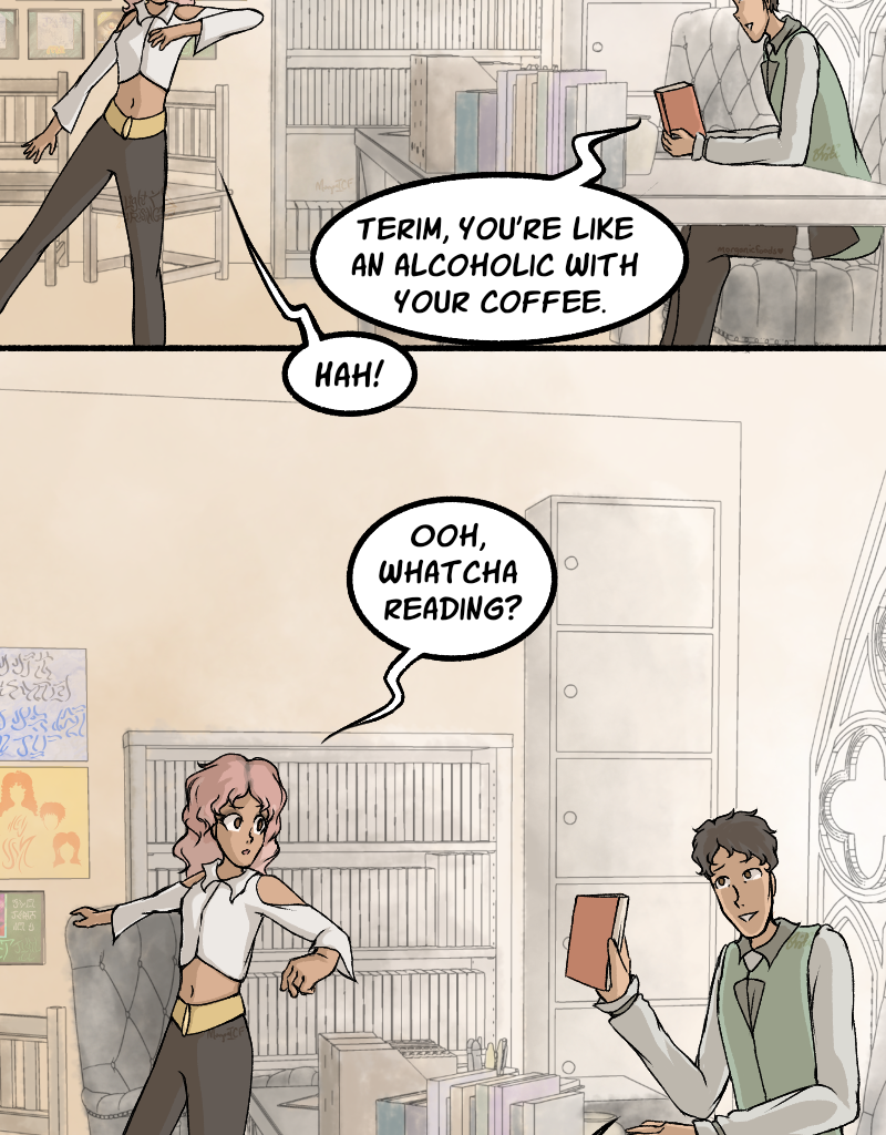 Light Rising - Episode 19, Page 1: Stuck Together Pages 58,58&59