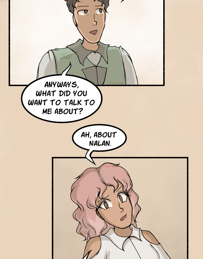 Light Rising - Episode 19, Page 1: Stuck Together Pages 58,58&59