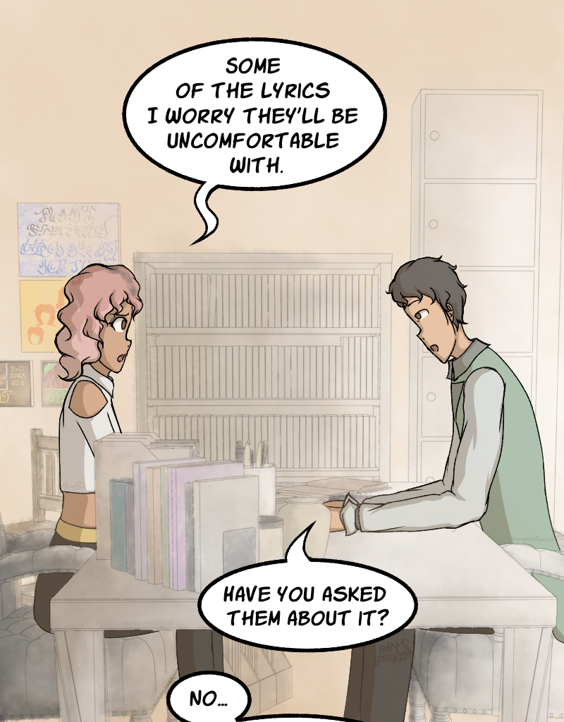 Light Rising - Episode 19, Page 2: Stuck Together Pages 58,58&59
