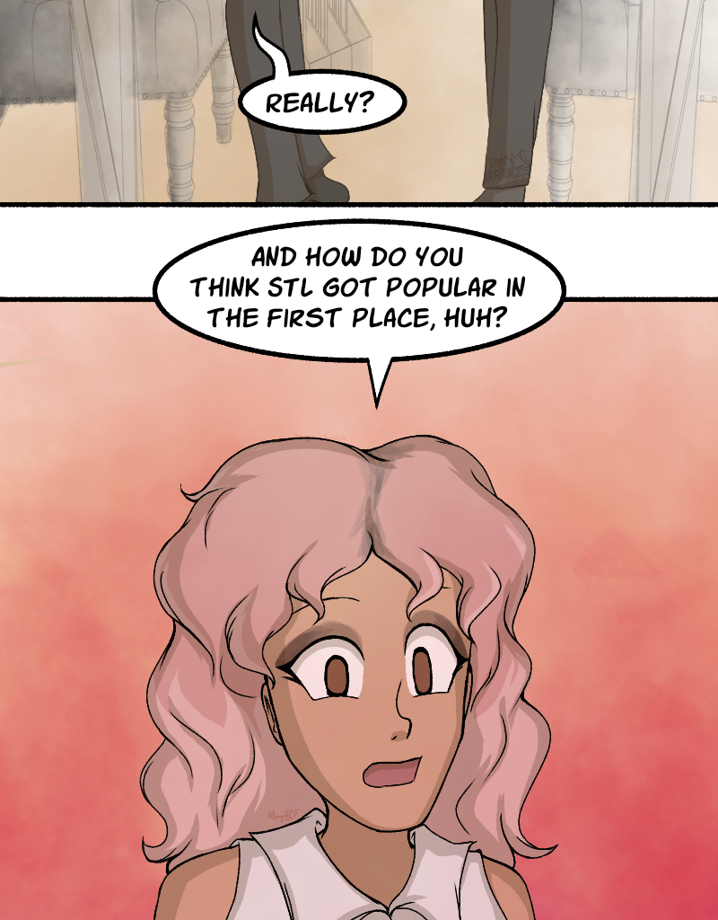 Light Rising - Episode 19, Page 2: Stuck Together Pages 58,58&59
