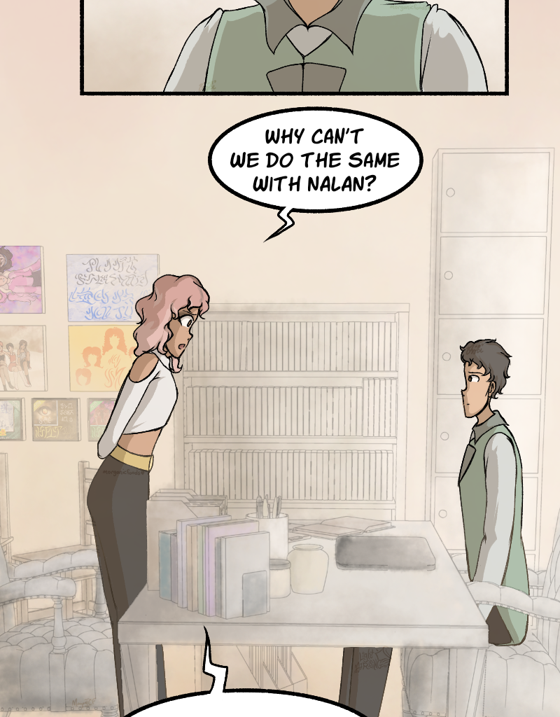 Light Rising - Episode 19, Page 2: Stuck Together Pages 58,58&59