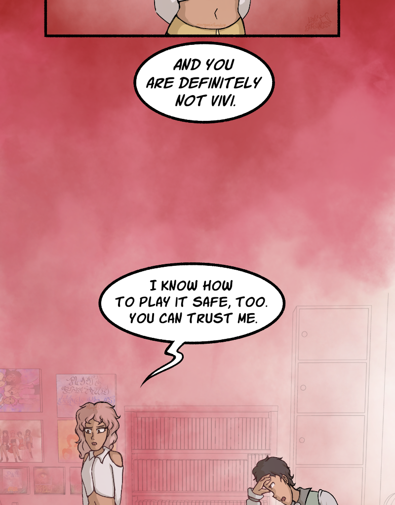 Light Rising - Episode 19, Page 3: Stuck Together Pages 58,58&59