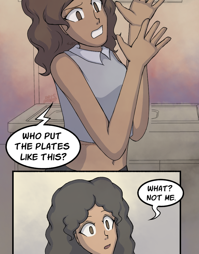 Light Rising - Episode 20, Page 1: Stuck Together Pages 61&62