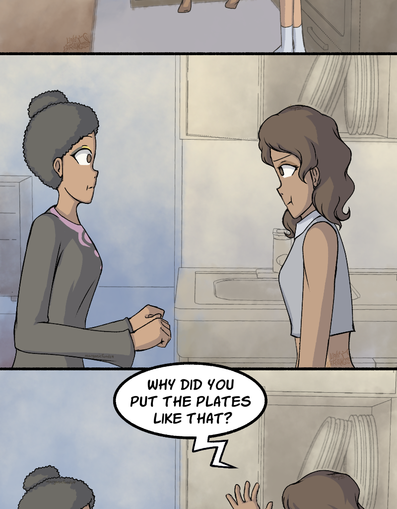 Light Rising - Episode 20, Page 2: Stuck Together Pages 61&62