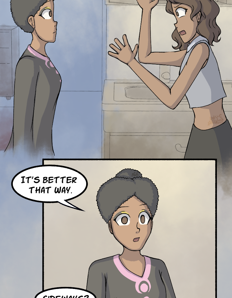 Light Rising - Episode 20, Page 2: Stuck Together Pages 61&62