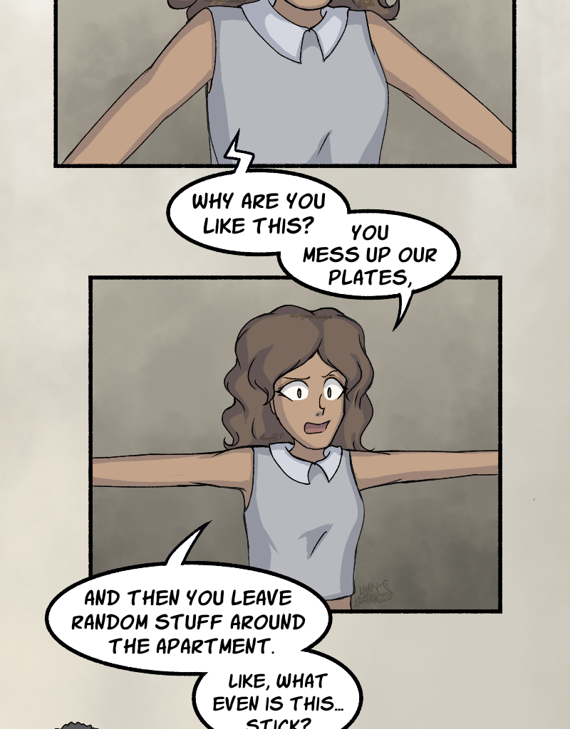 Light Rising - Episode 20, Page 2: Stuck Together Pages 61&62