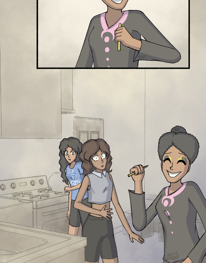 Light Rising - Episode 20, Page 2: Stuck Together Pages 61&62