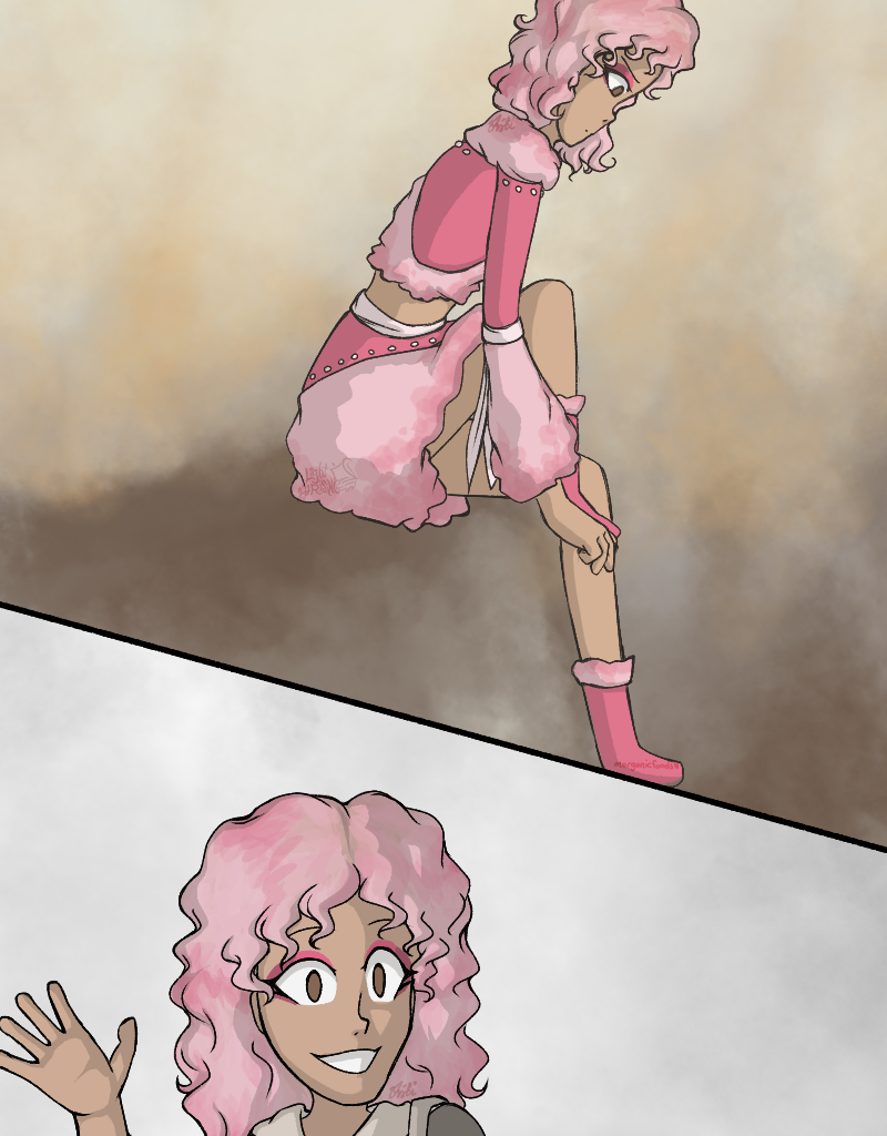 Light Rising - Episode 21, Page 1: Stuck Together Pages 63,64,65&66