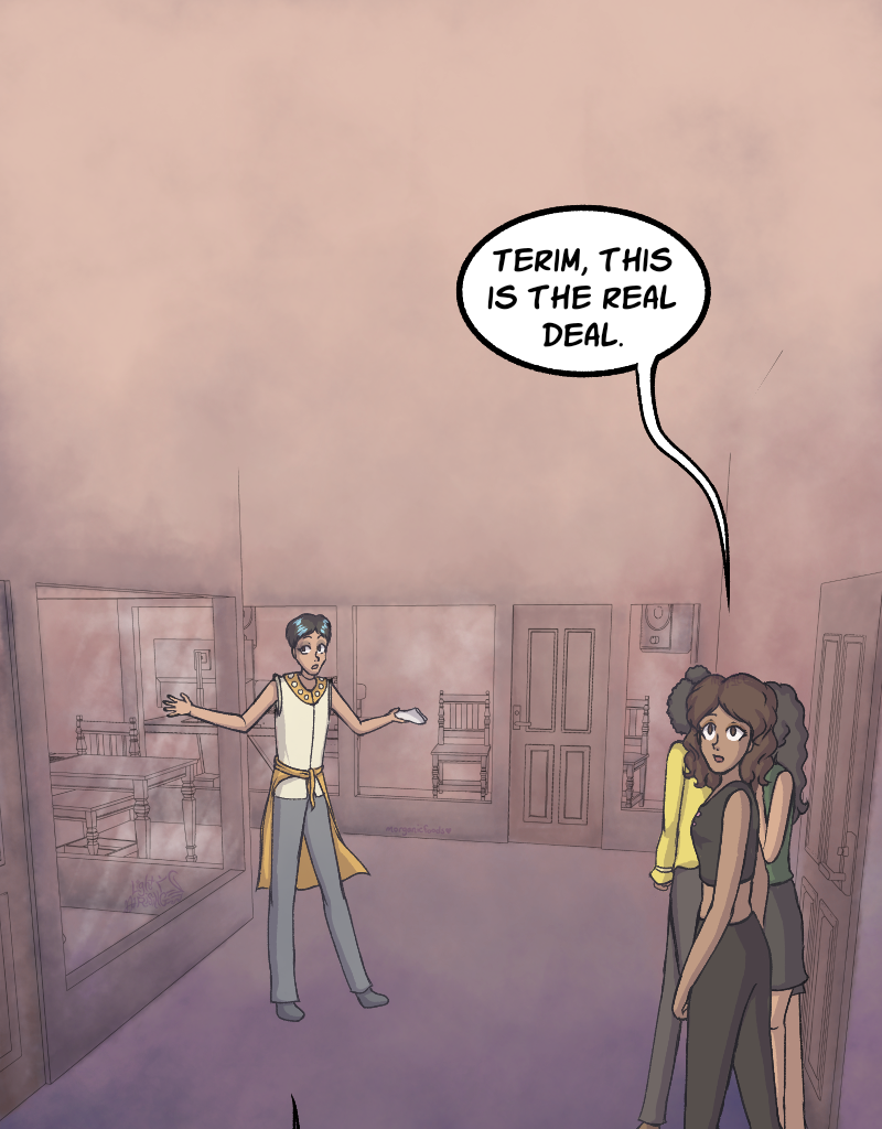 Light Rising - Episode 21, Page 2: Stuck Together Pages 63,64,65&66