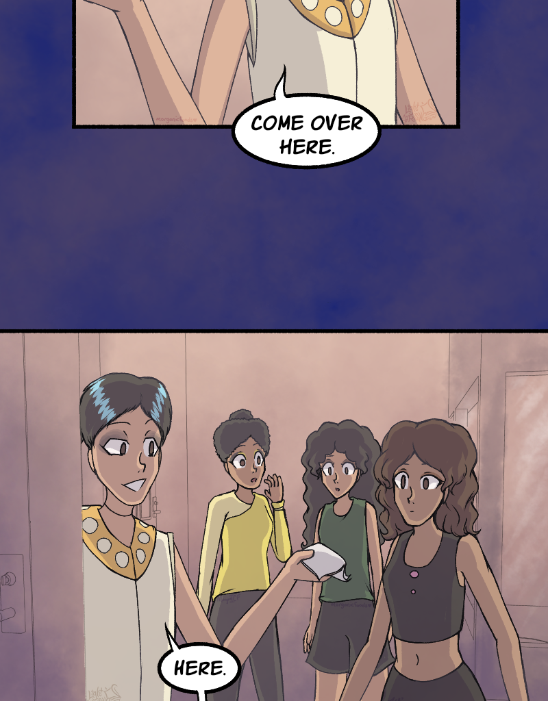 Light Rising - Episode 21, Page 2: Stuck Together Pages 63,64,65&66