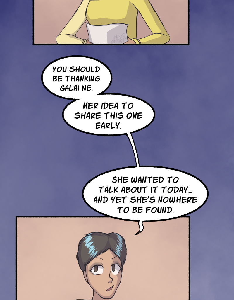 Light Rising - Episode 21, Page 2: Stuck Together Pages 63,64,65&66