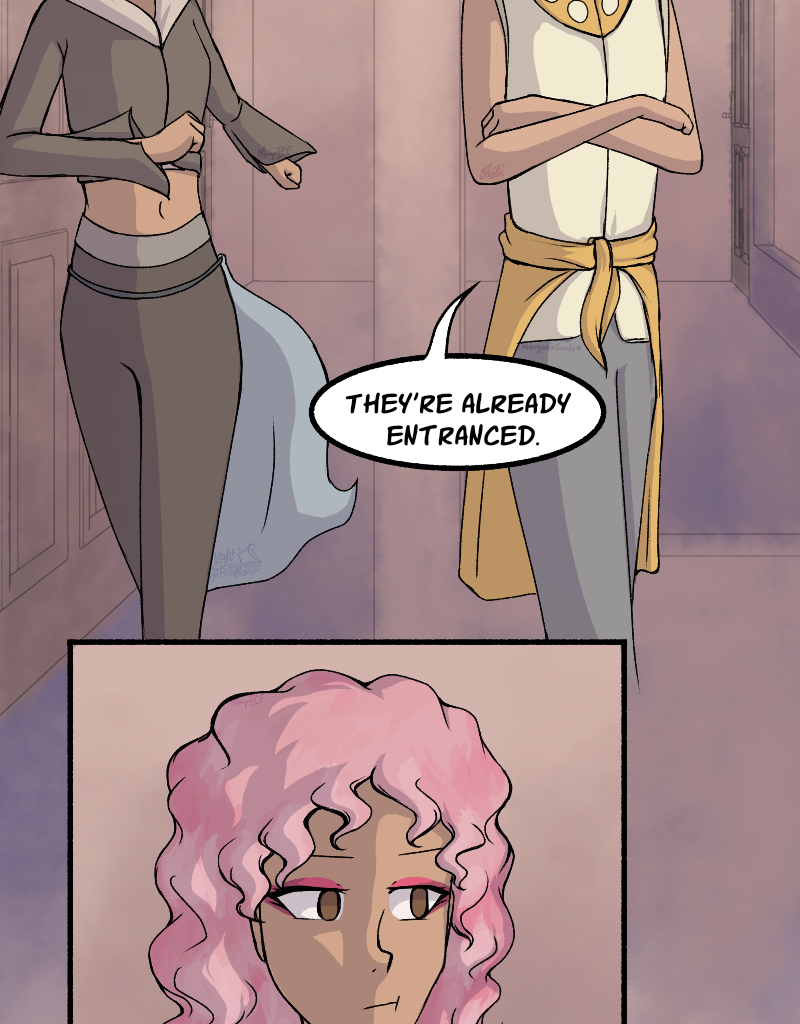 Light Rising - Episode 21, Page 3: Stuck Together Pages 63,64,65&66