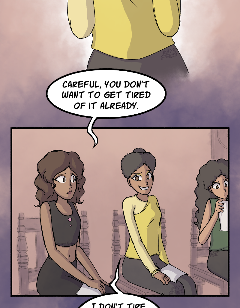 Light Rising - Episode 21, Page 4: Stuck Together Pages 63,64,65&66