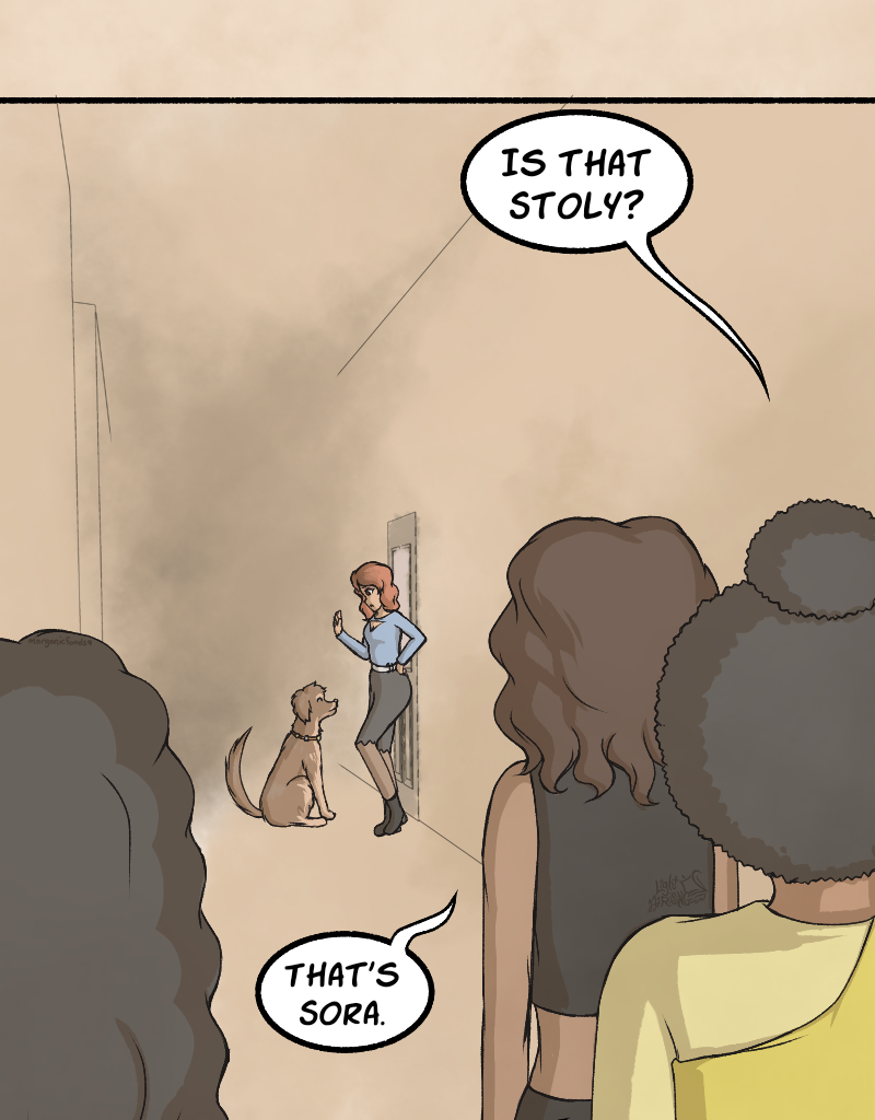 Light Rising - Episode 22, Page 1: Stuck Together Pages 67,68&69