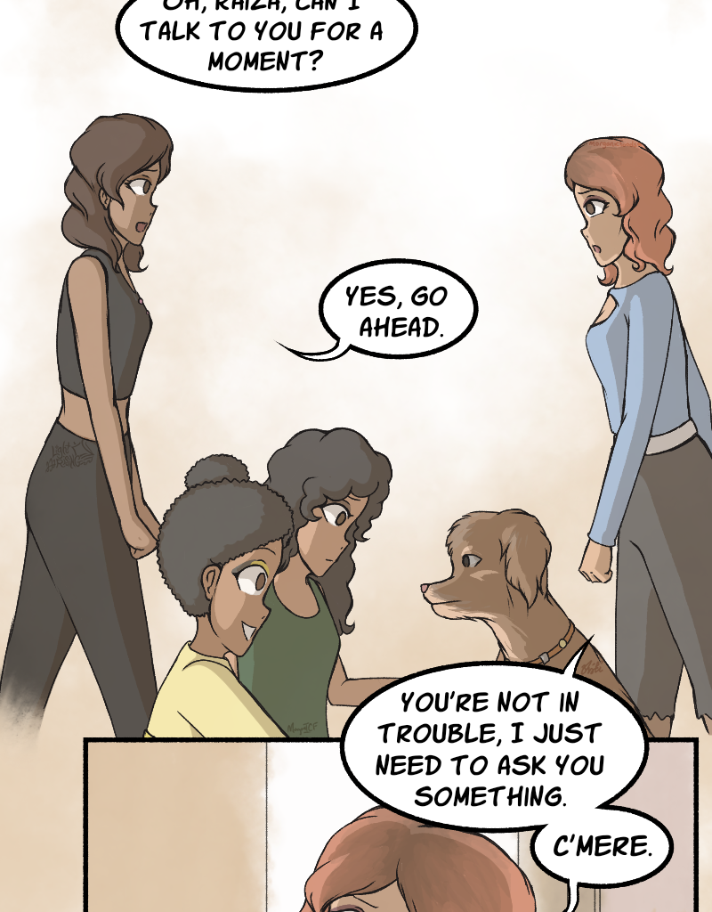 Light Rising - Episode 22, Page 1: Stuck Together Pages 67,68&69