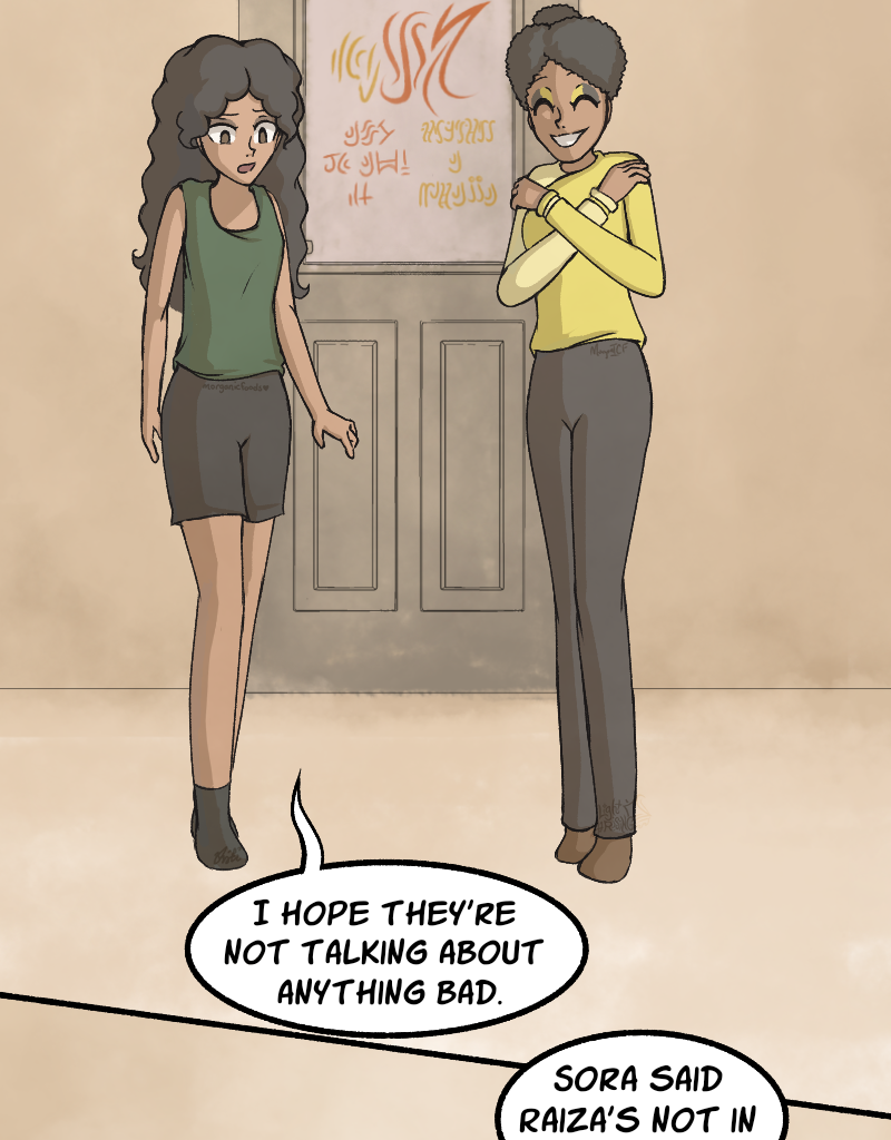 Light Rising - Episode 22, Page 1: Stuck Together Pages 67,68&69