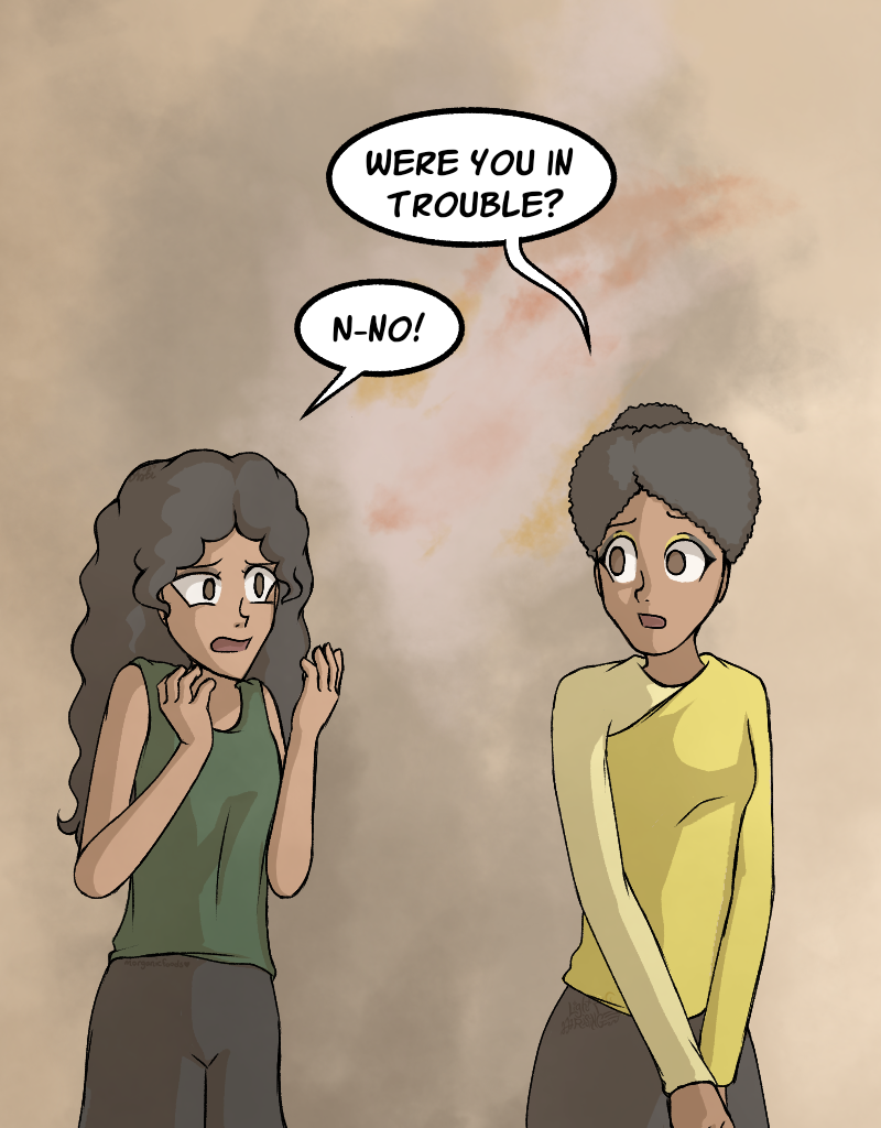 Light Rising - Episode 22, Page 2: Stuck Together Pages 67,68&69