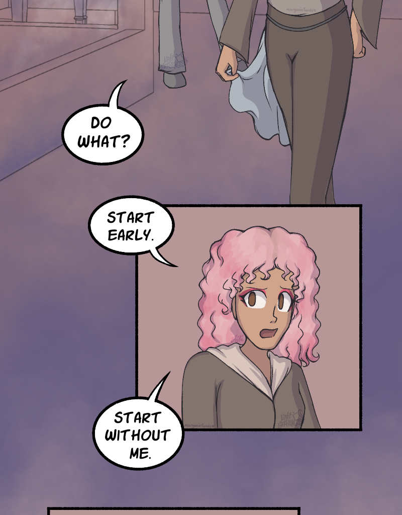 Light Rising - Episode 22, Page 3: Stuck Together Pages 67,68&69