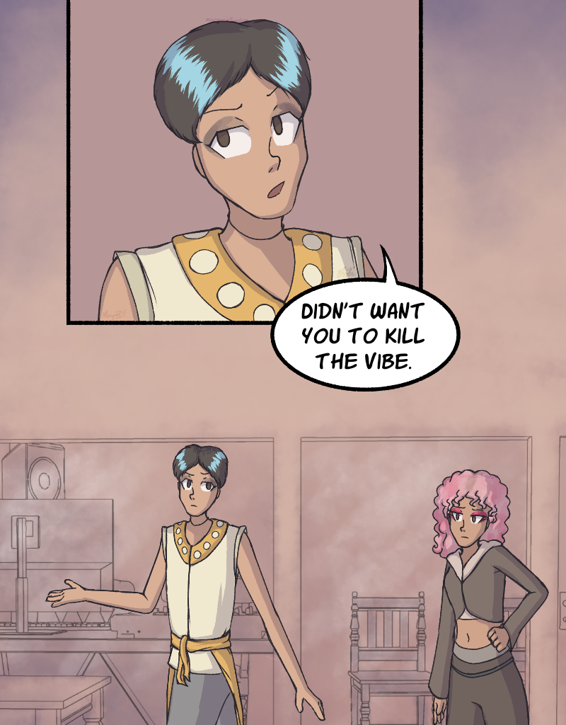 Light Rising - Episode 22, Page 3: Stuck Together Pages 67,68&69