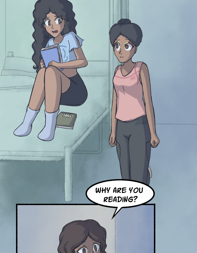 Light Rising - Episode 23, Page 1: Stuck Together Pages 70&71