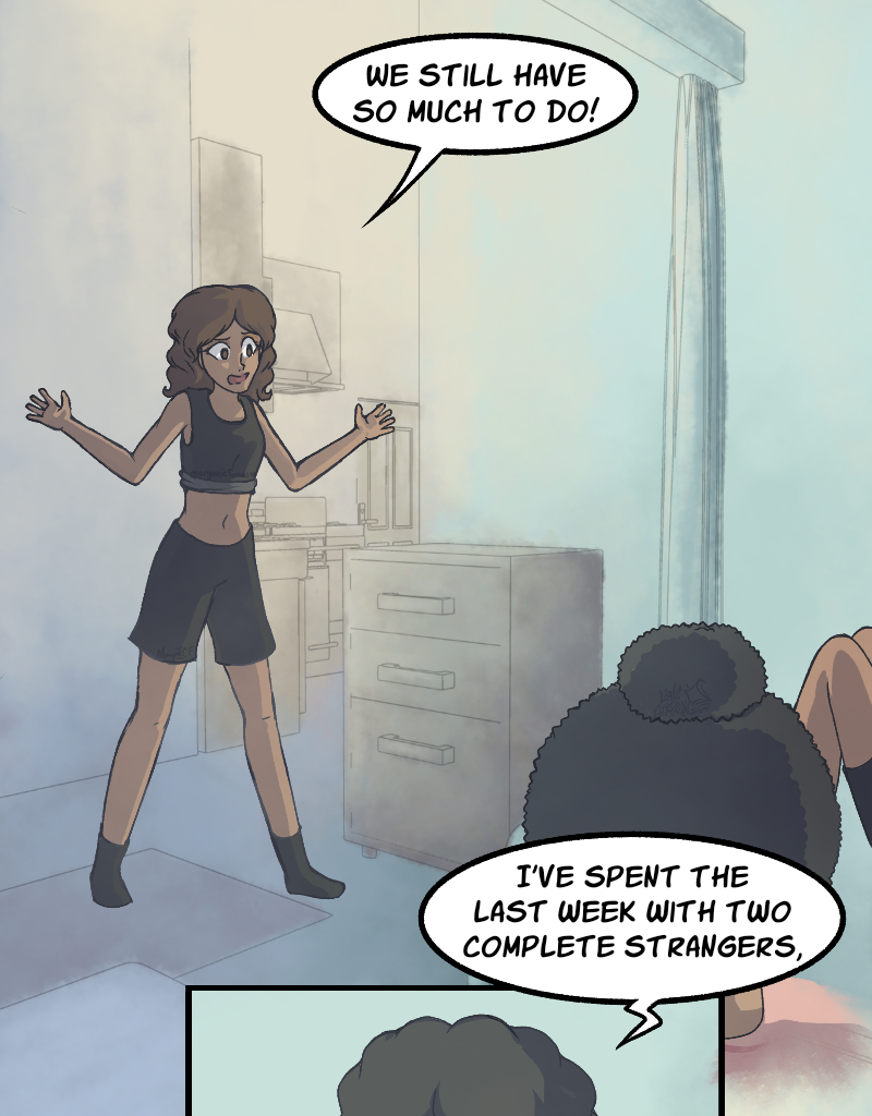 Light Rising - Episode 23, Page 2: Stuck Together Pages 70&71