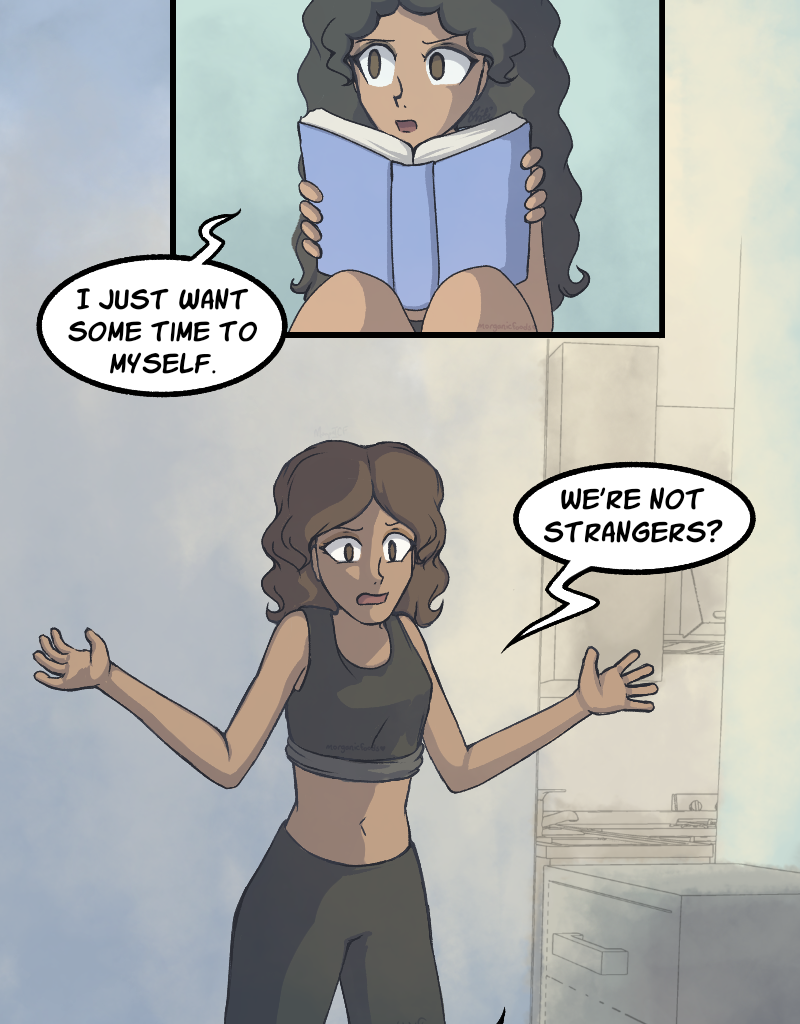 Light Rising - Episode 23, Page 2: Stuck Together Pages 70&71