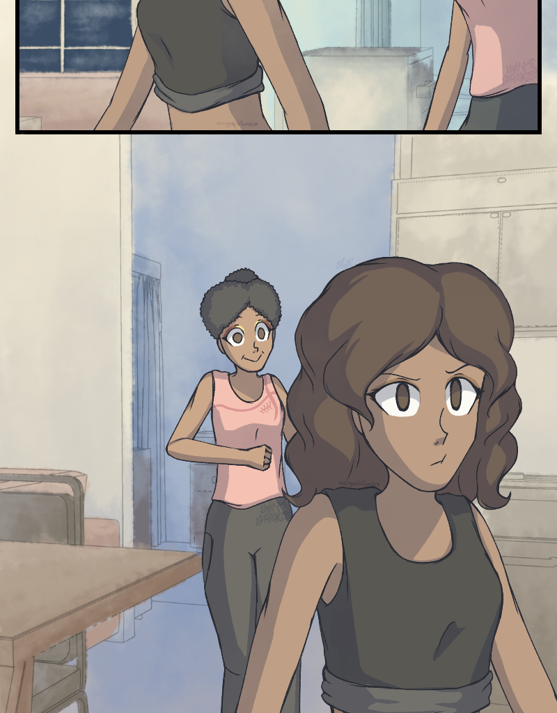 Light Rising - Episode 23, Page 2: Stuck Together Pages 70&71