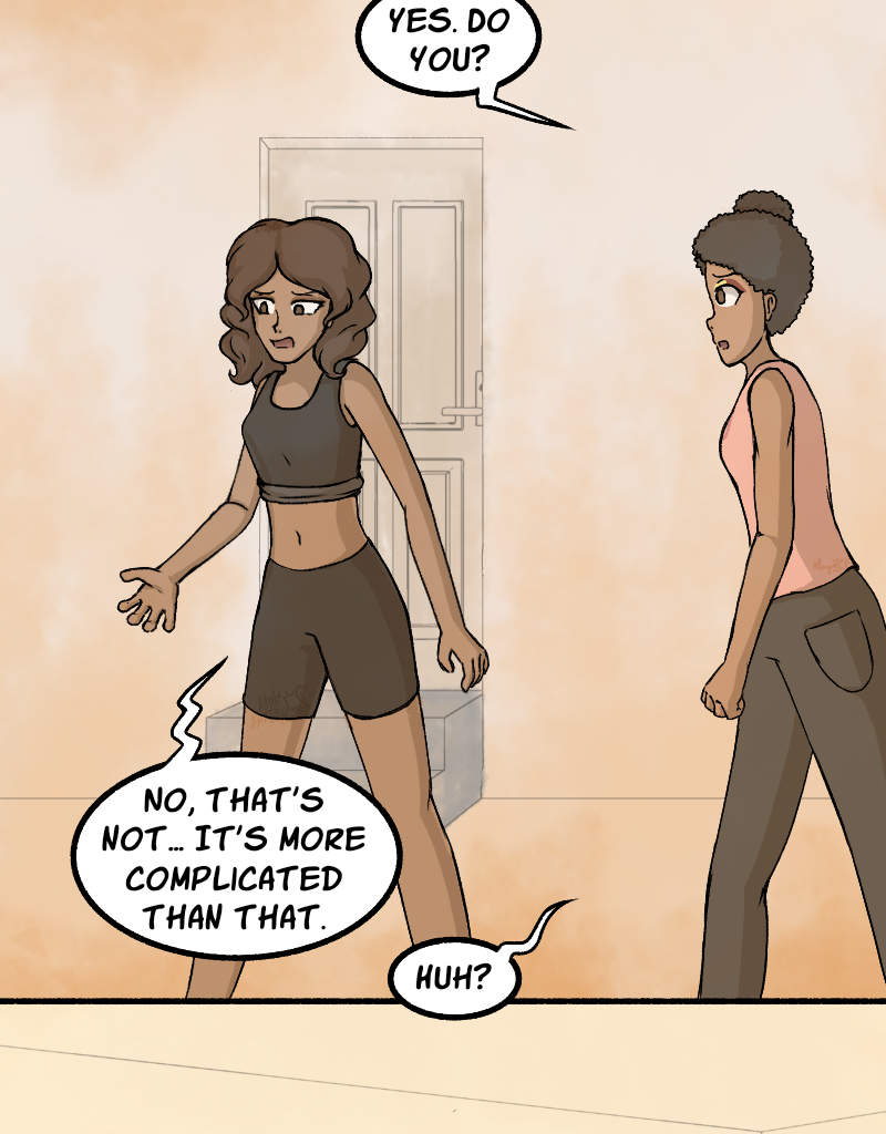 Light Rising - Episode 24, Page 2: Stuck Together Pages 72,73,74&75