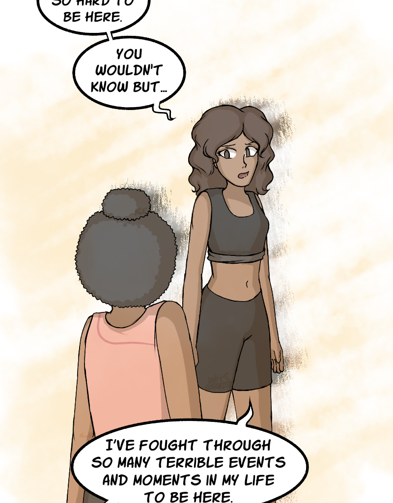 Light Rising - Episode 24, Page 2: Stuck Together Pages 72,73,74&75