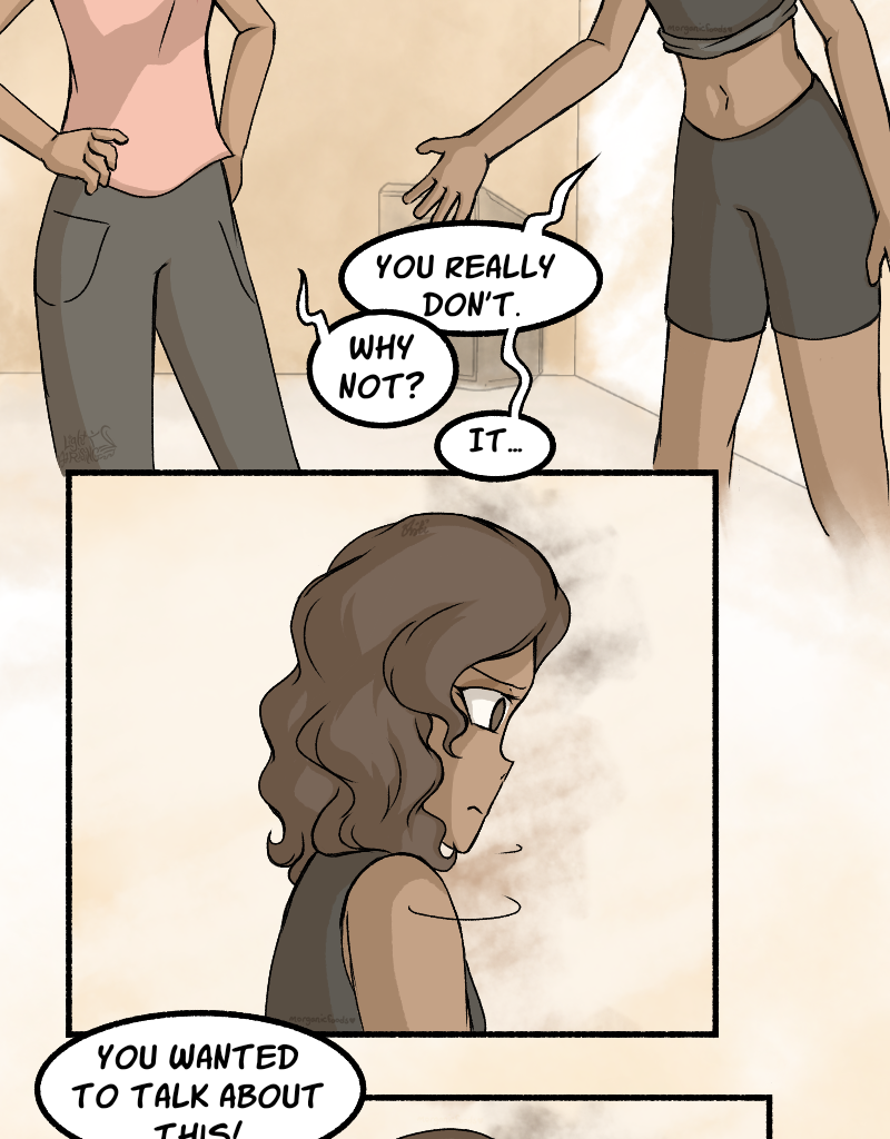 Light Rising - Episode 24, Page 3: Stuck Together Pages 72,73,74&75