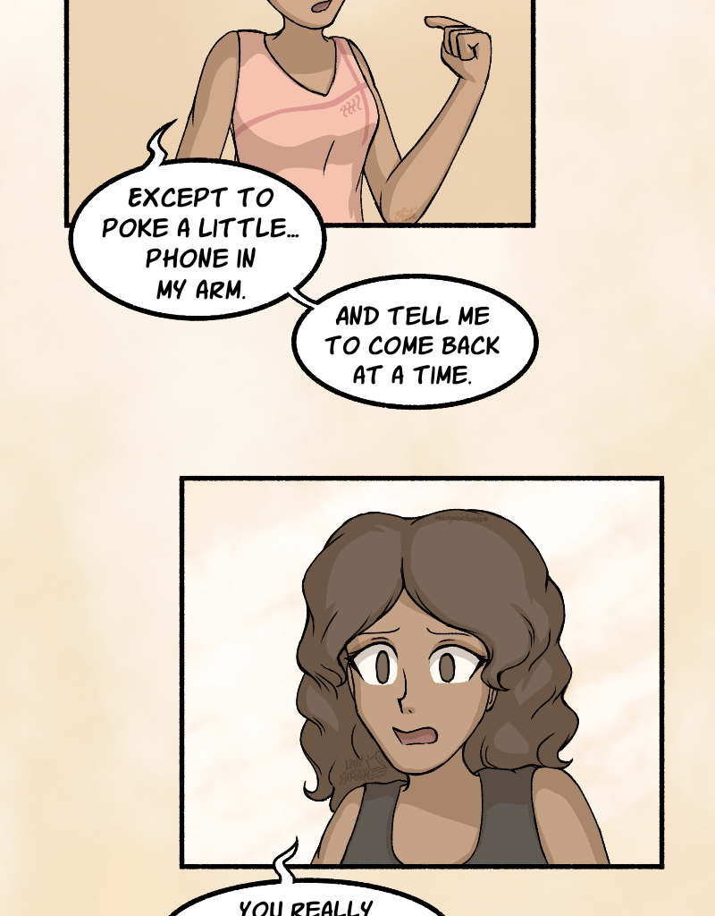 Light Rising - Episode 24, Page 3: Stuck Together Pages 72,73,74&75